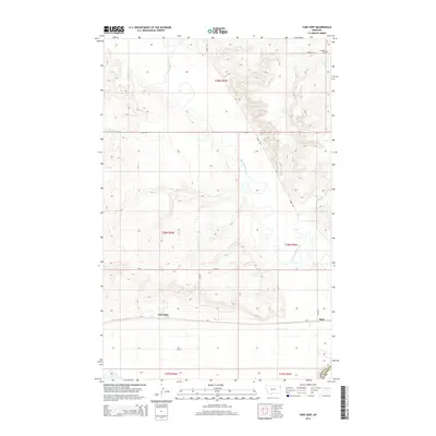 2014 Map of Fort Kipp, 2014 Print