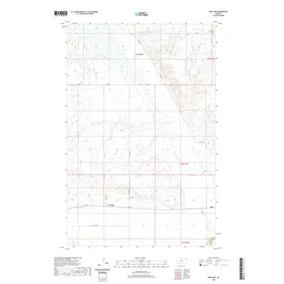 2020 Map of Fort Kipp, 2020 Print