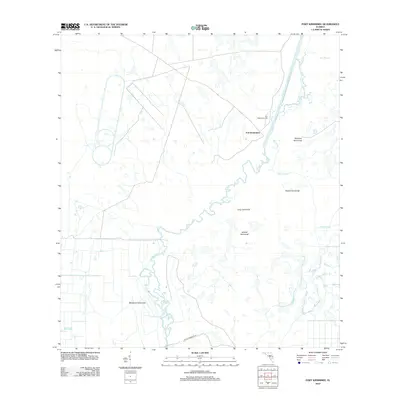 2012 Map of Fort Kissimmee, 2012 Print