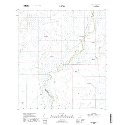 2018 Map of Fort Kissimmee, 2018 Print