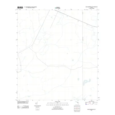 2012 Map of Fort Kissimmee NE, 2012 Print