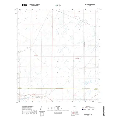 2021 Map of Fort Kissimmee NE, 2021 Print