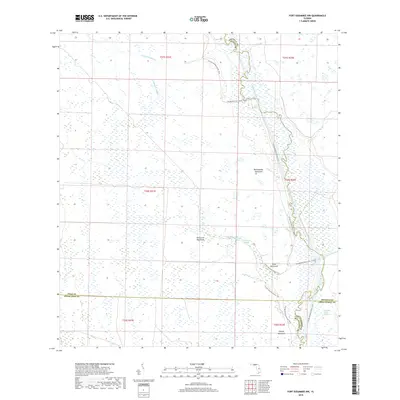 2018 Map of Fort Kissimmee NW, 2018 Print