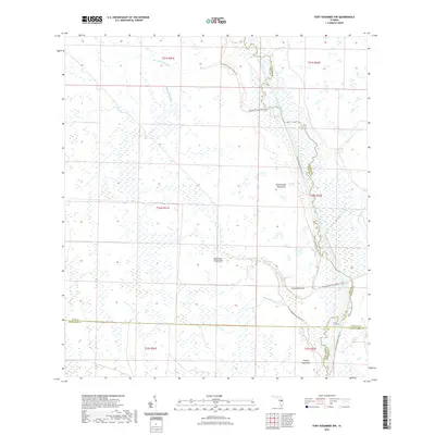 2021 Map of Fort Kissimmee NW, 2021 Print