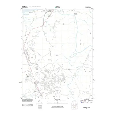 2010 Map of Fort Knox, 2010 Print
