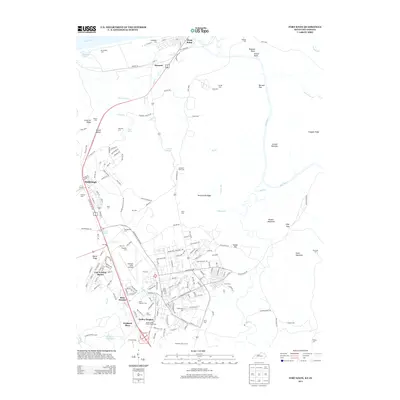 2013 Map of Fort Knox, 2013 Print