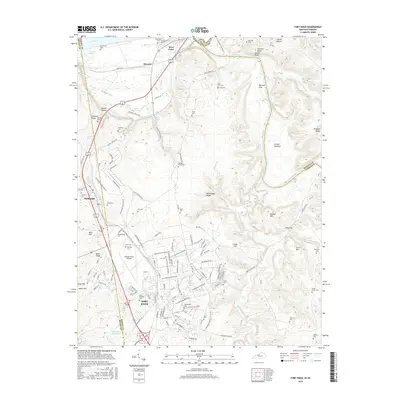 2016 Map of Fort Knox, 2016 Print