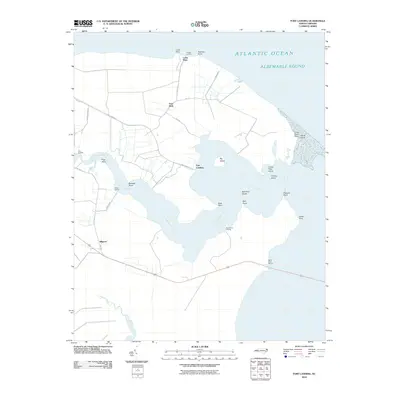 2010 Map of Fort Landing, 2010 Print