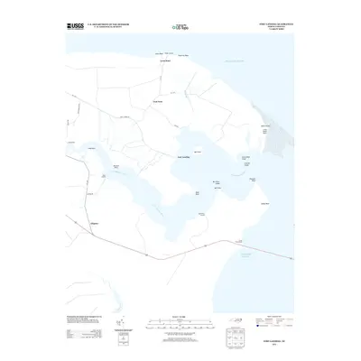 2013 Map of Fort Landing, 2013 Print