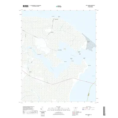 2019 Map of Fort Landing, 2019 Print