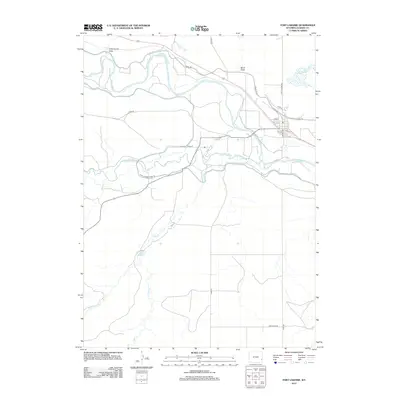 2012 Map of Fort Laramie, 2012 Print