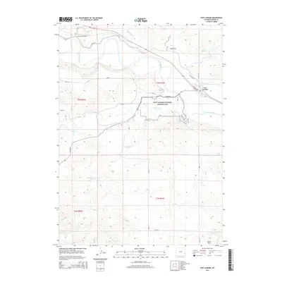 2015 Map of Fort Laramie, 2015 Print