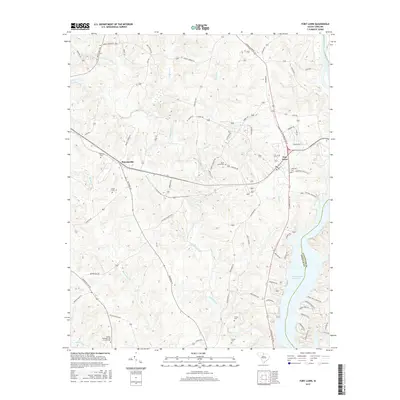 2017 Map of Fort Lawn, 2017 Print