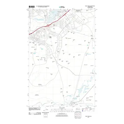 2011 Map of Fort Lewis, 2011 Print