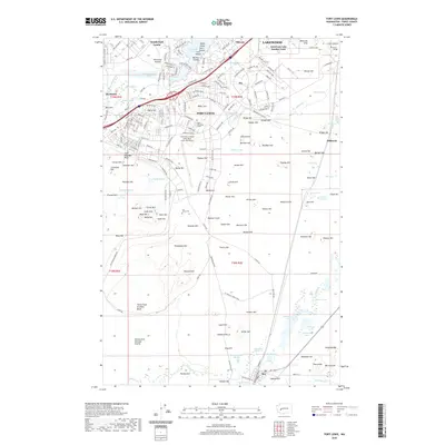 2020 Map of Fort Lewis, 2020 Print