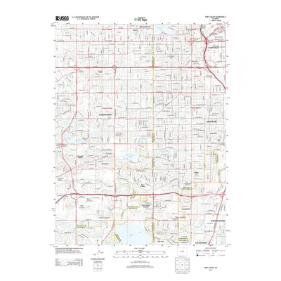 2013 Map of Fort Logan, 2013 Print