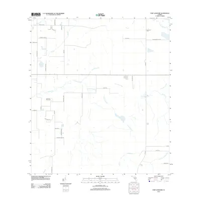 2012 Map of Fort Lonesome, 2012 Print