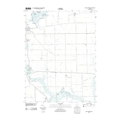 2010 Map of Fort Loramie, 2010 Print