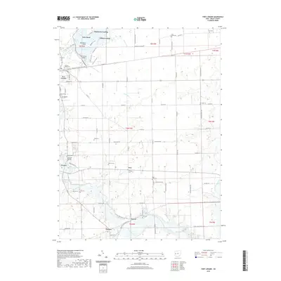 2019 Map of Fort Loramie, 2019 Print
