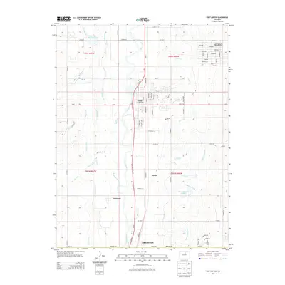 2013 Map of Fort Lupton, 2013 Print