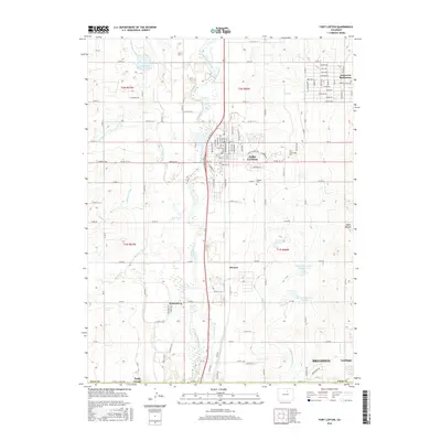 2016 Map of Fort Lupton, 2016 Print