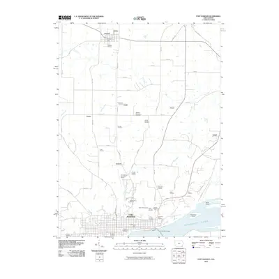 2010 Map of Fort Madison, 2010 Print