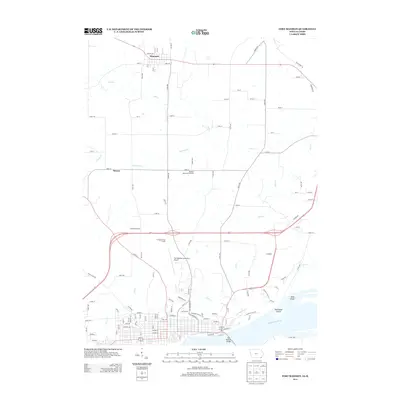 2013 Map of Fort Madison, 2013 Print