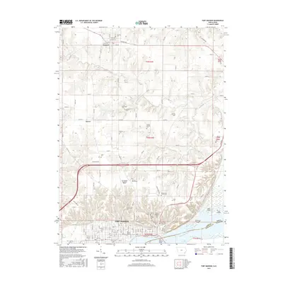 2015 Map of Fort Madison, 2015 Print