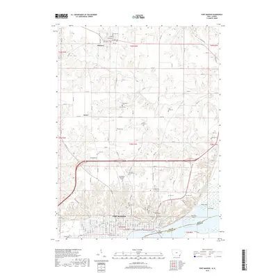 2018 Map of Fort Madison, 2018 Print