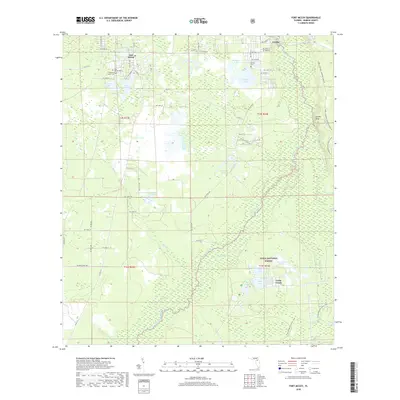 2018 Map of Fort McCoy, 2018 Print