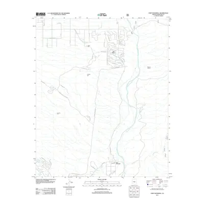 2011 Map of Fort McDowell, 2011 Print