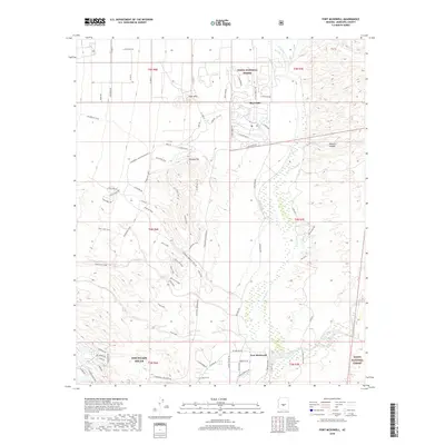 2018 Map of Fort McDowell, 2018 Print