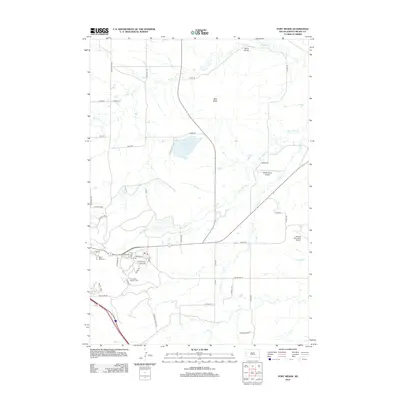 2012 Map of Fort Meade, 2012 Print