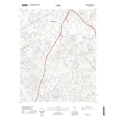 2020 Map of Fort Mill, 2020 Print