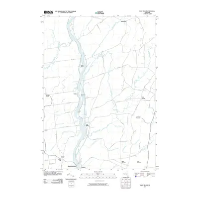 2010 Map of Fort Miller, 2010 Print