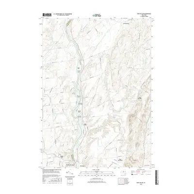 2016 Map of Fort Miller, 2016 Print