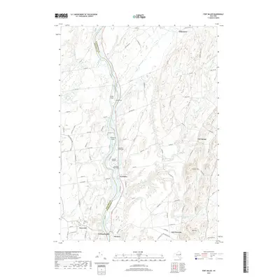 2019 Map of Fort Miller, 2019 Print