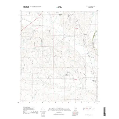 2018 Map of Fort Mitchell, 2018 Print