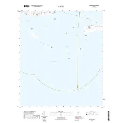 2018 Map of Fort Morgan, 2018 Print