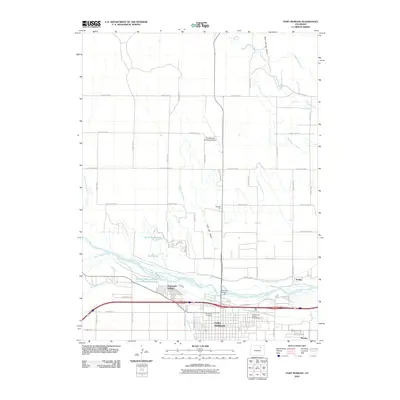 2010 Map of Fort Morgan, 2010 Print