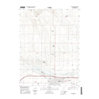 2016 Map of Fort Morgan, 2016 Print