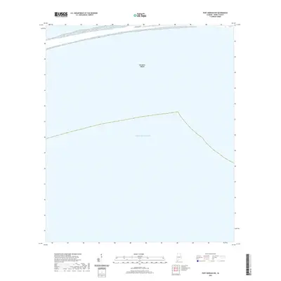 2021 Map of Fort Morgan NW, 2021 Print