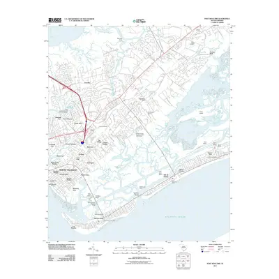 2011 Map of Fort Moultrie, 2011 Print