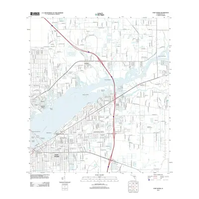 2012 Map of Fort Myers, 2012 Print