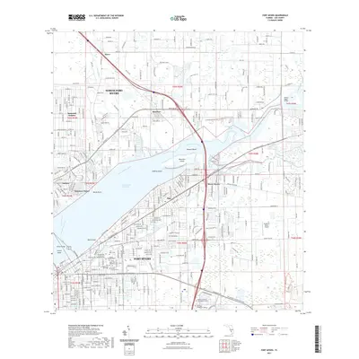 2021 Map of Fort Myers, 2021 Print