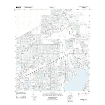 2012 Map of Fort Myers NW, 2012 Print