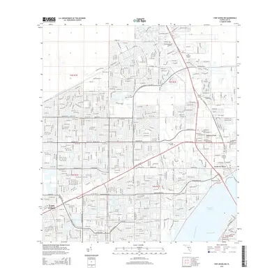 2015 Map of Fort Myers NW, 2015 Print
