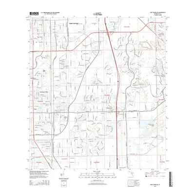 2015 Map of Fort Myers SE, 2015 Print