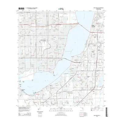 2015 Map of Fort Myers SW, 2015 Print