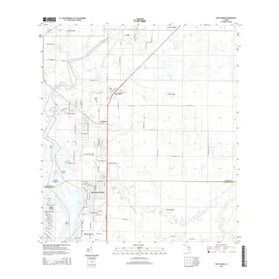 2015 Map of Fort Ogden, 2015 Print